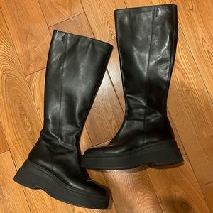 Vagabond Leather Platform Boots
